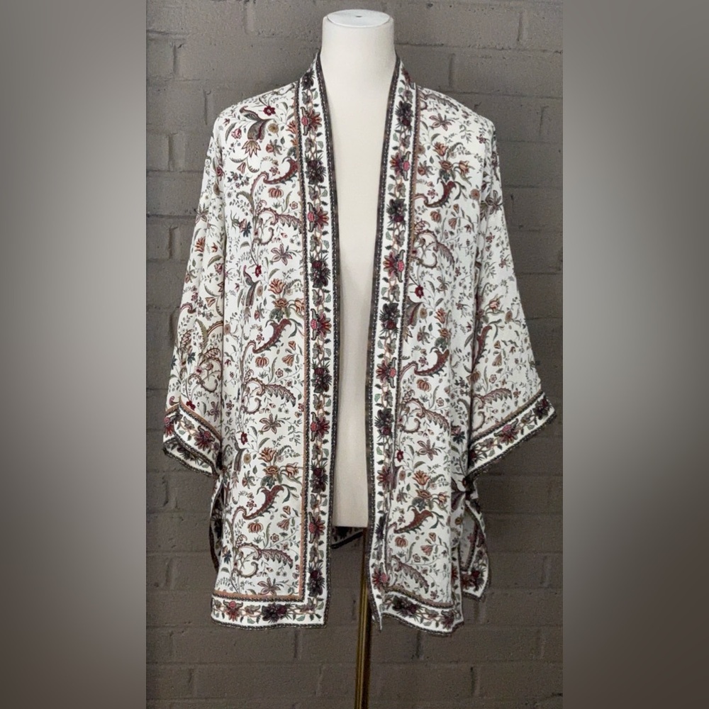Max Studio open front cardigan M